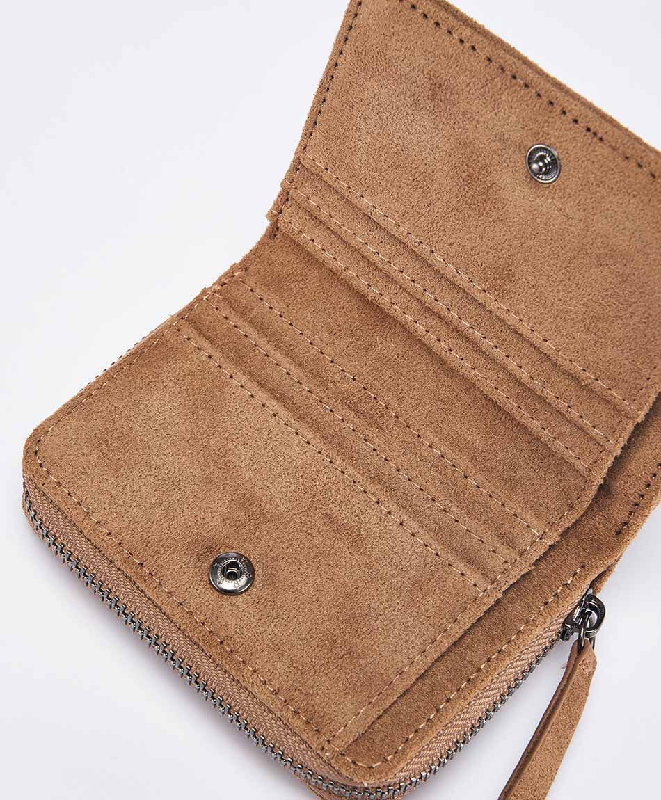 Billetera mujer perlas