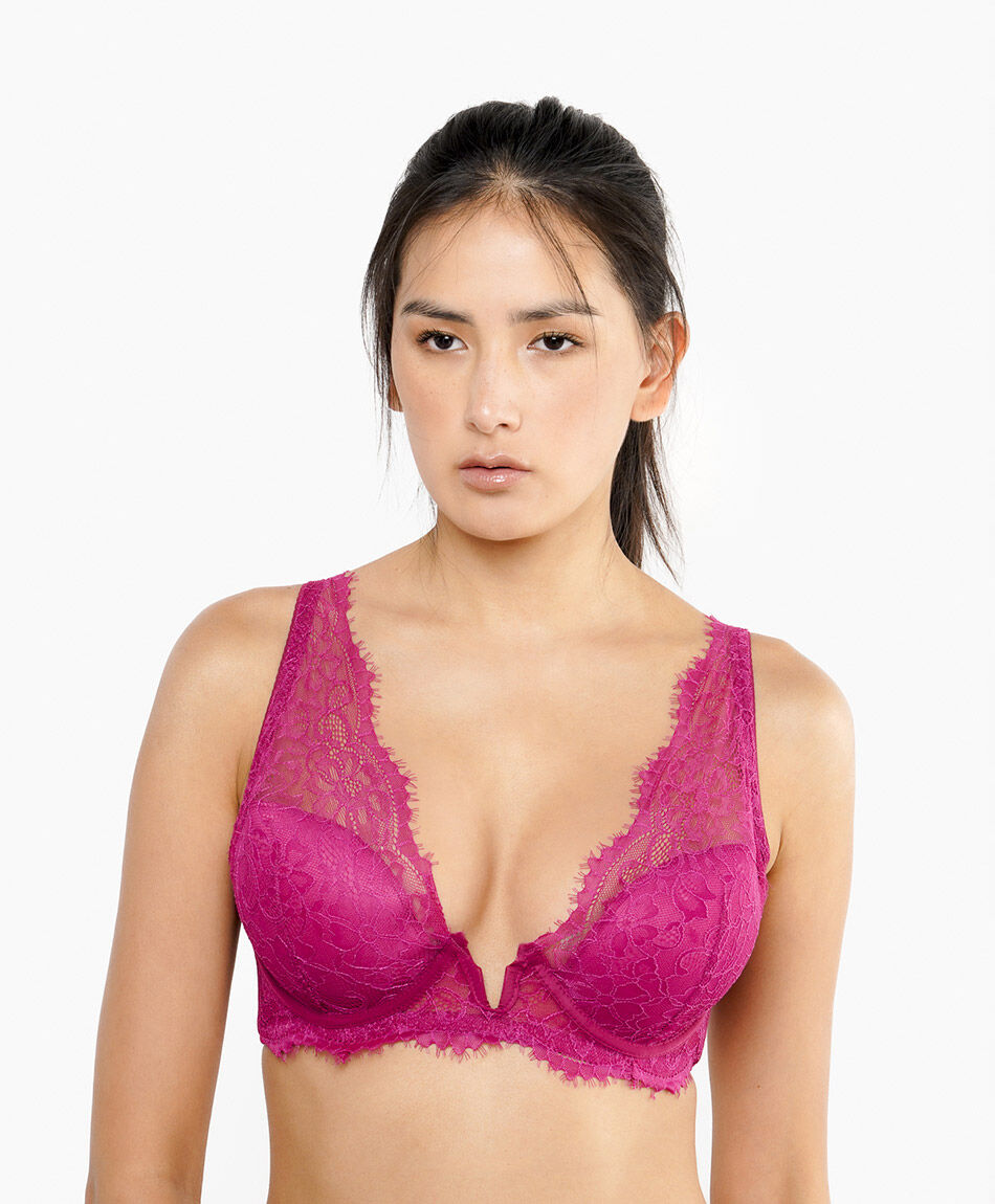 Corpi&ntilde;o mujer floreado encajes