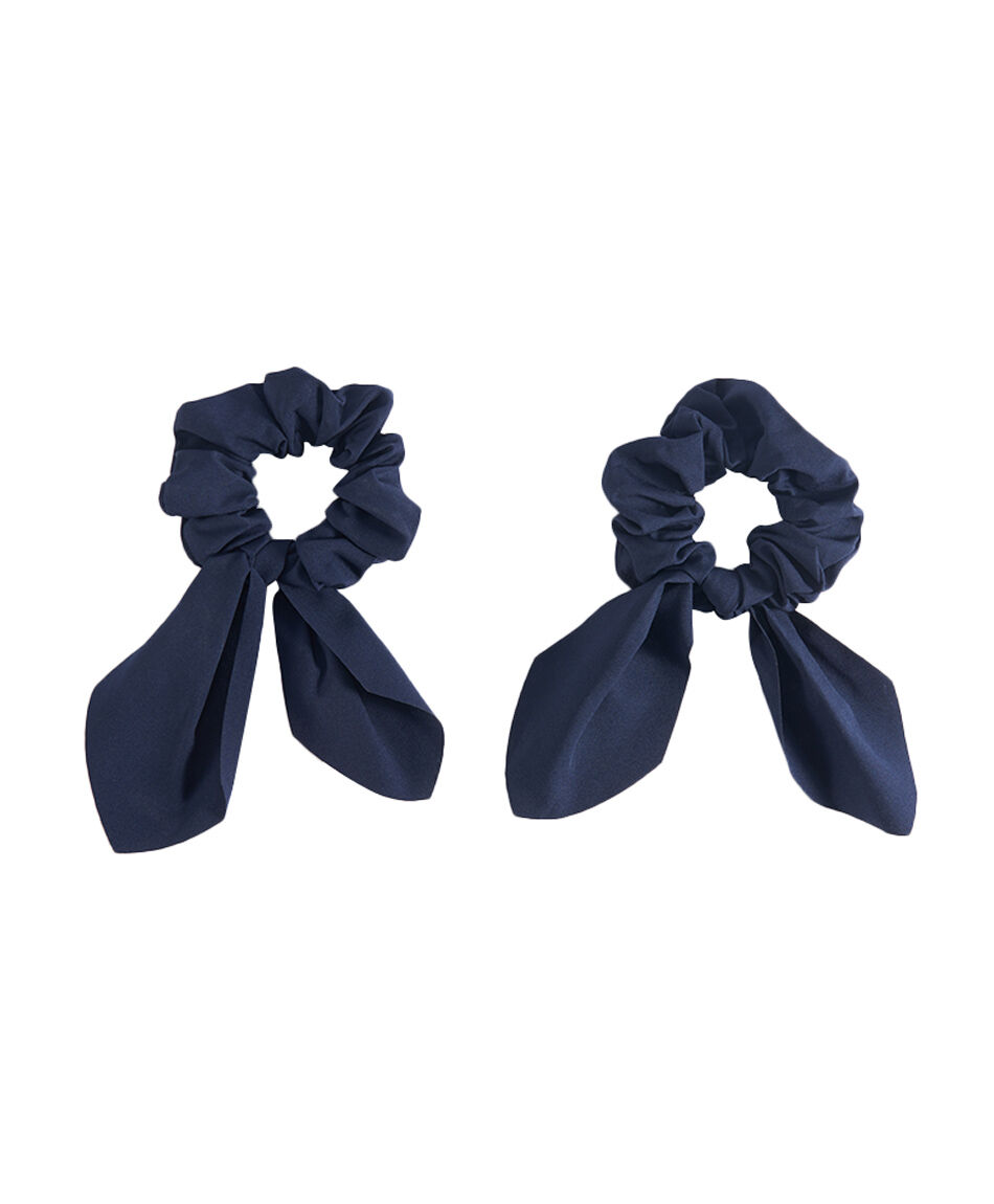 Set 2 scrunchies escolar cintas