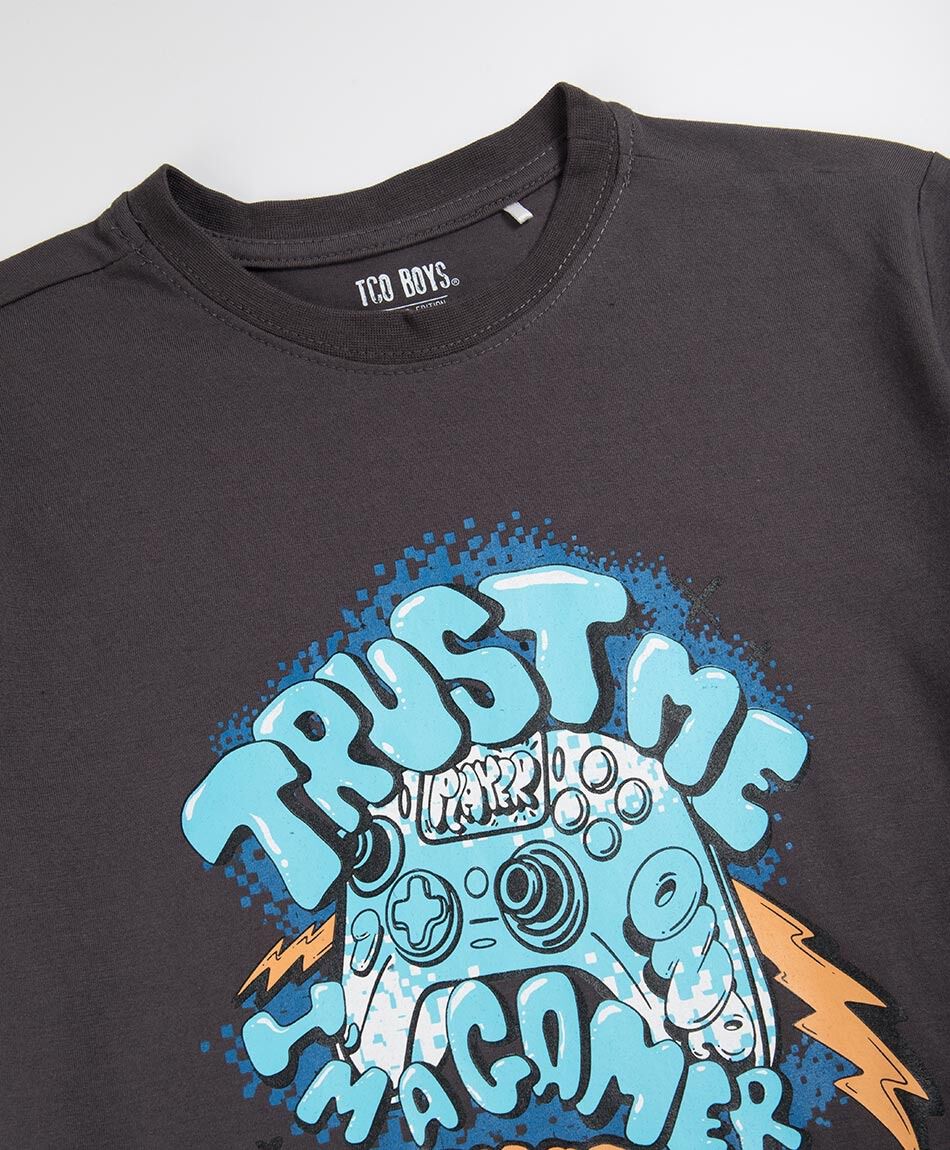 Remera ni&ntilde;o gamer
