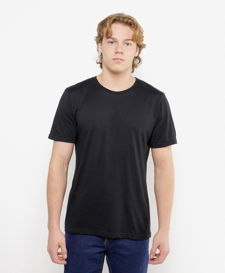 Remera hombre b&aacute;sica lisa