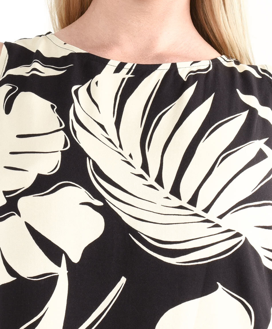 Vestido mujer dise&ntilde;o tropical