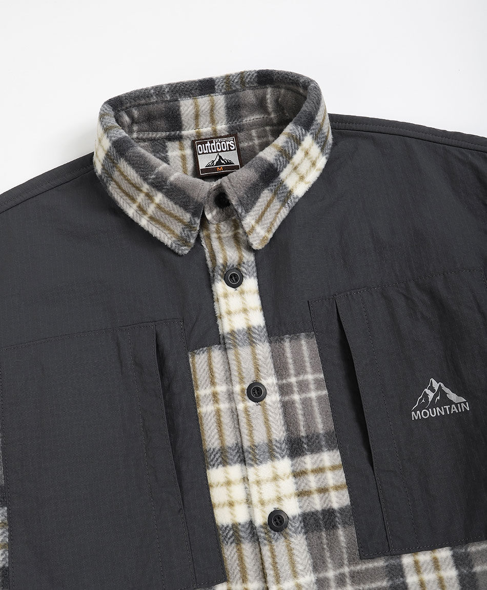 Campera hombre franela escoses