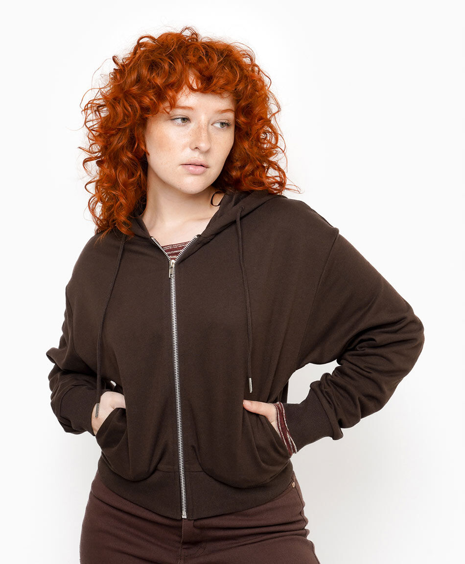 Buzo mujer caf&eacute;