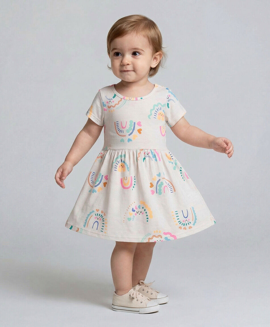 Vestido beb&eacute; dibujos