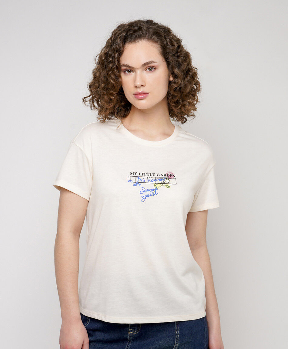 Remera mujer garden