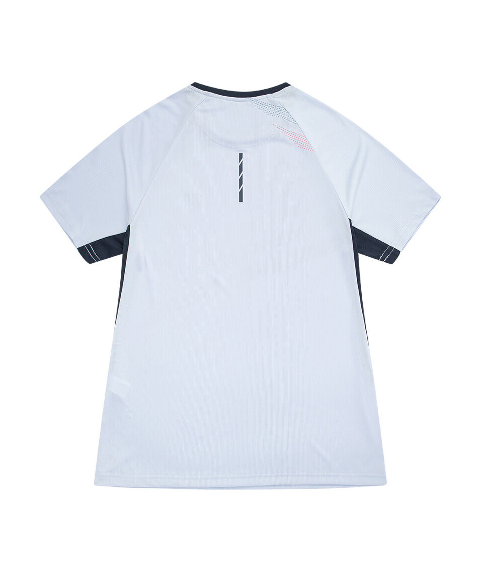 Remera deportiva hombre runner white