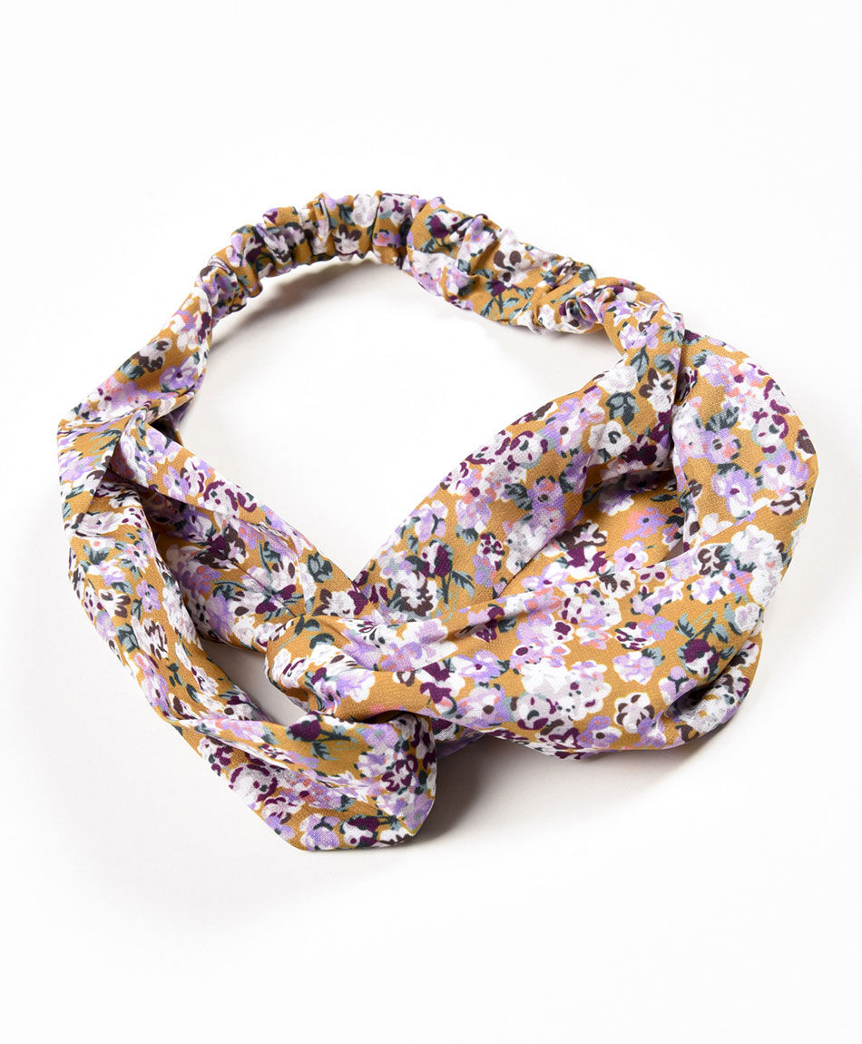 Bandana mujer floreada