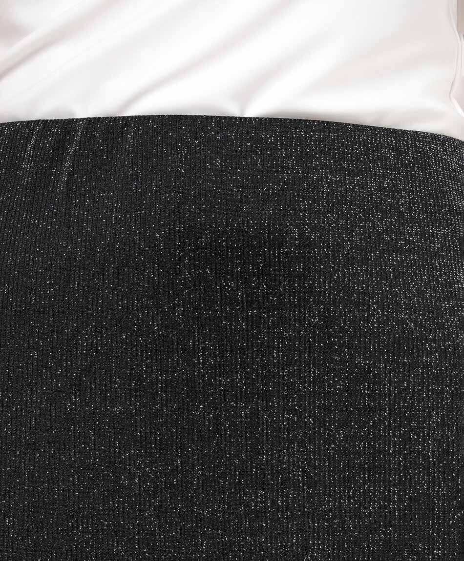 Pollera mujer tubo brillos