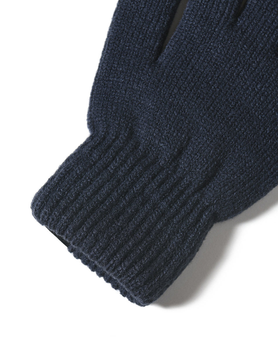 Guantes hombre azul oscuro