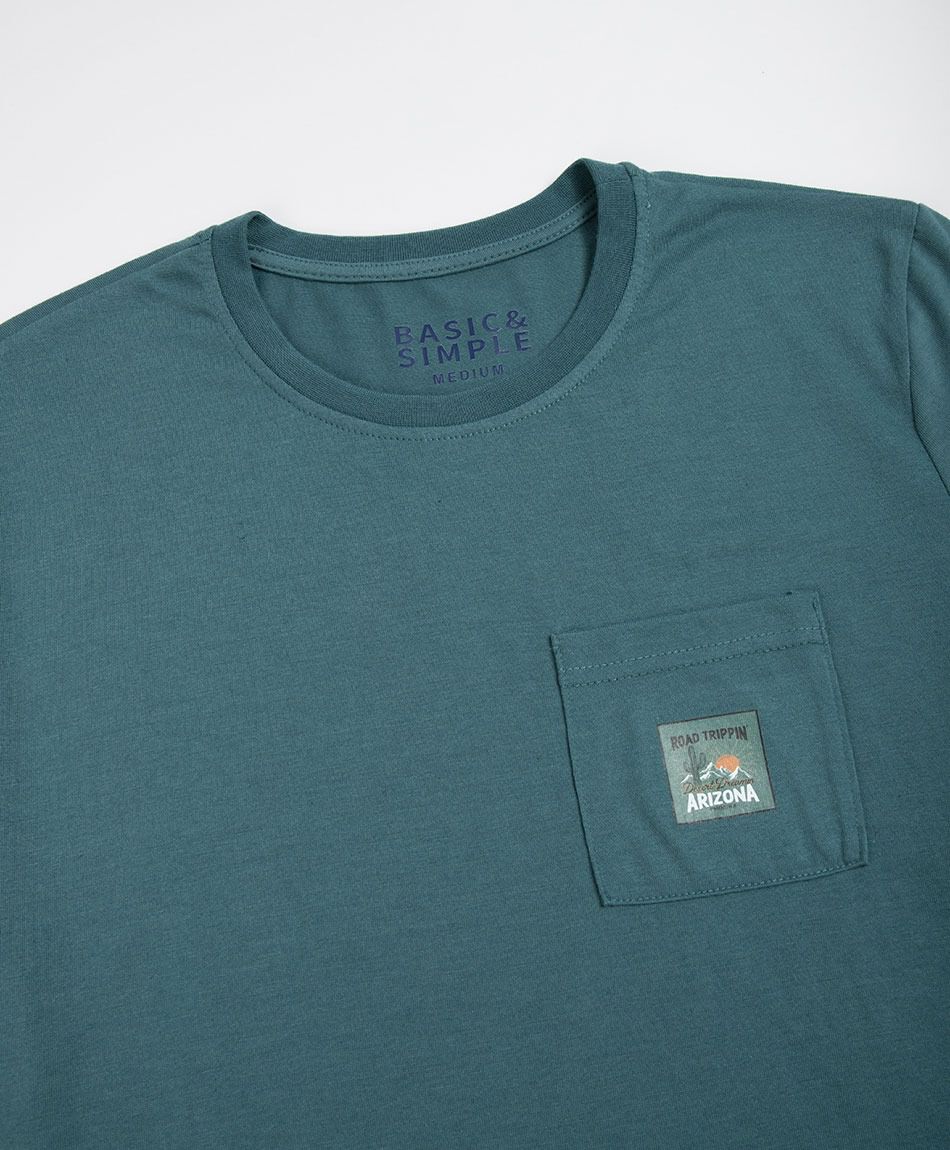 Remera hombre bolsillo arizona