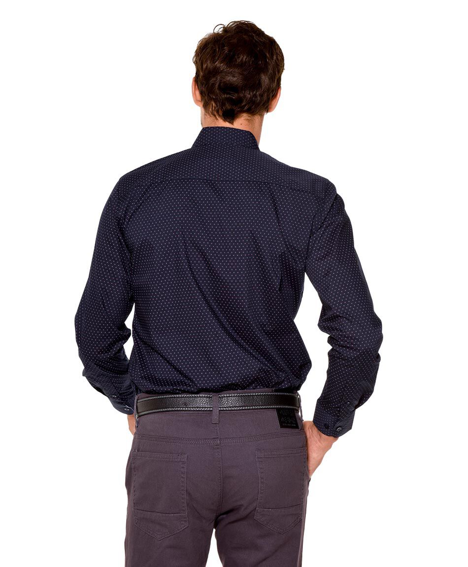 Camisa manga larga estampada