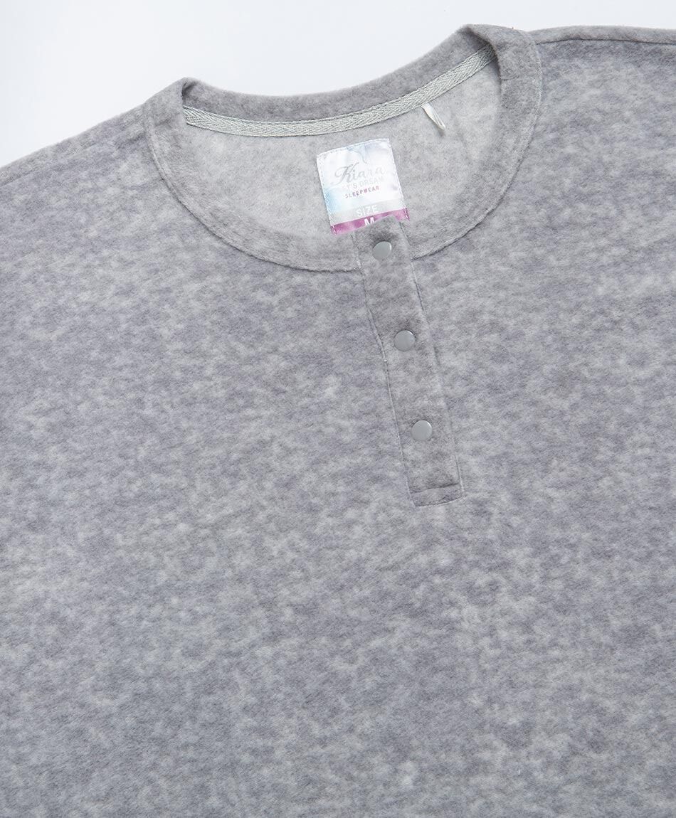 Pijama mujer micropolar nubes