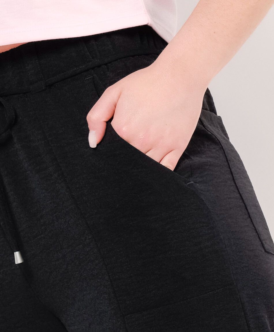 Pantal&oacute;n mujer tela lazo