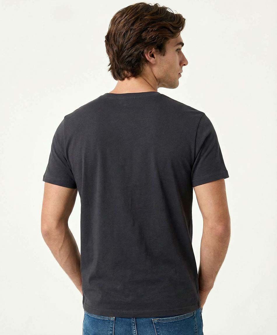 Remera hombre lisa manga corta