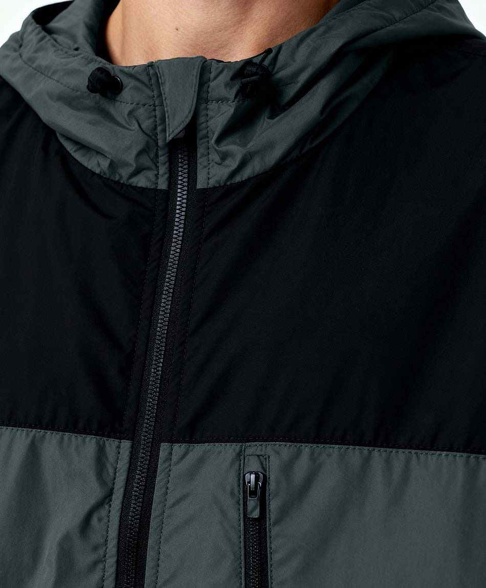 Campera hombre outdoor bicolor