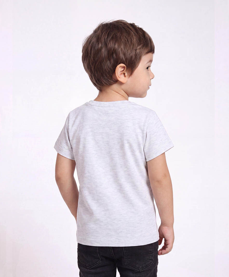 Remera beb&eacute; bolsillo dinosaurio