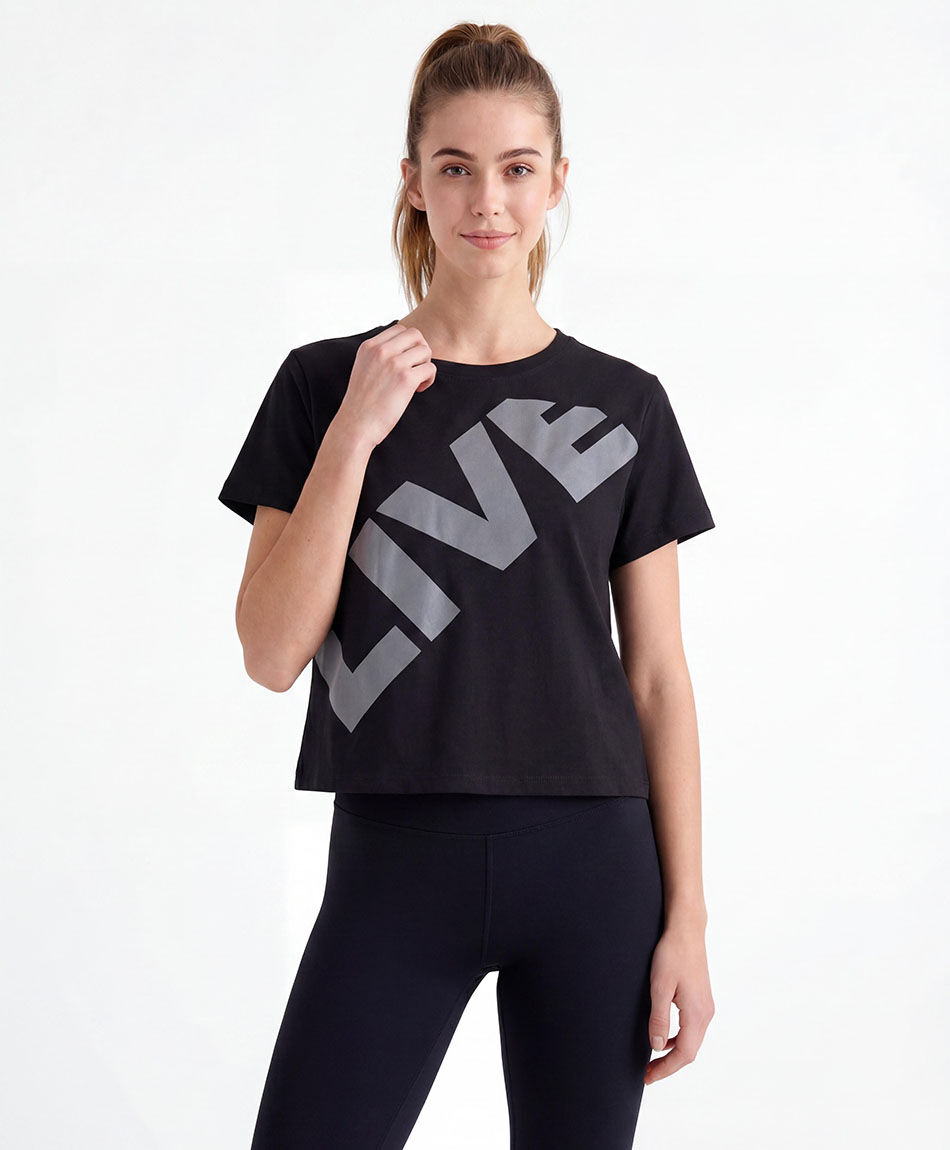 Remera deportiva mujer live
