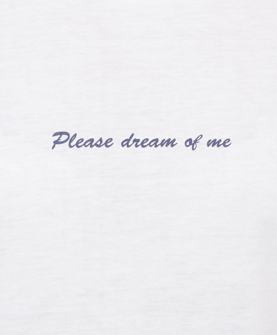 Remera mujer doble estampado oso