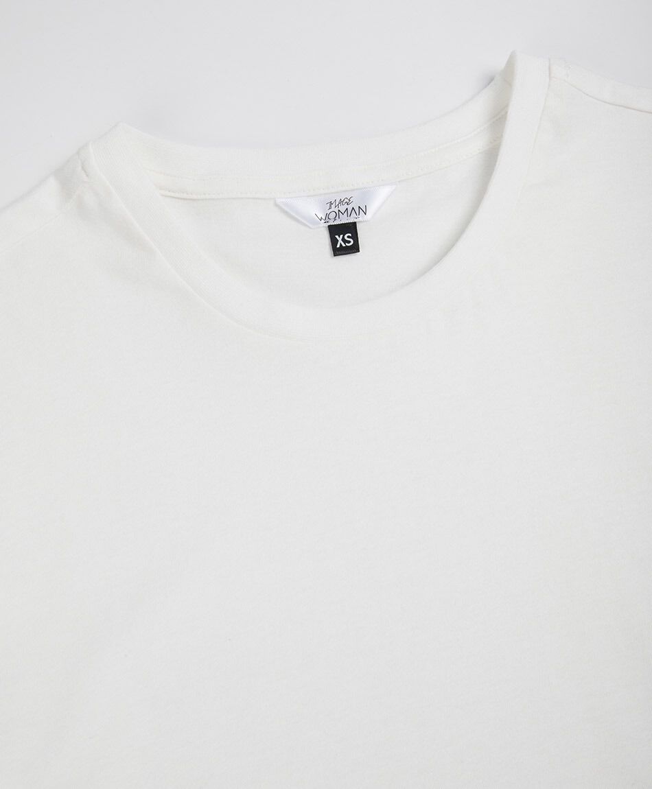 Remera mujer basta encaje colores