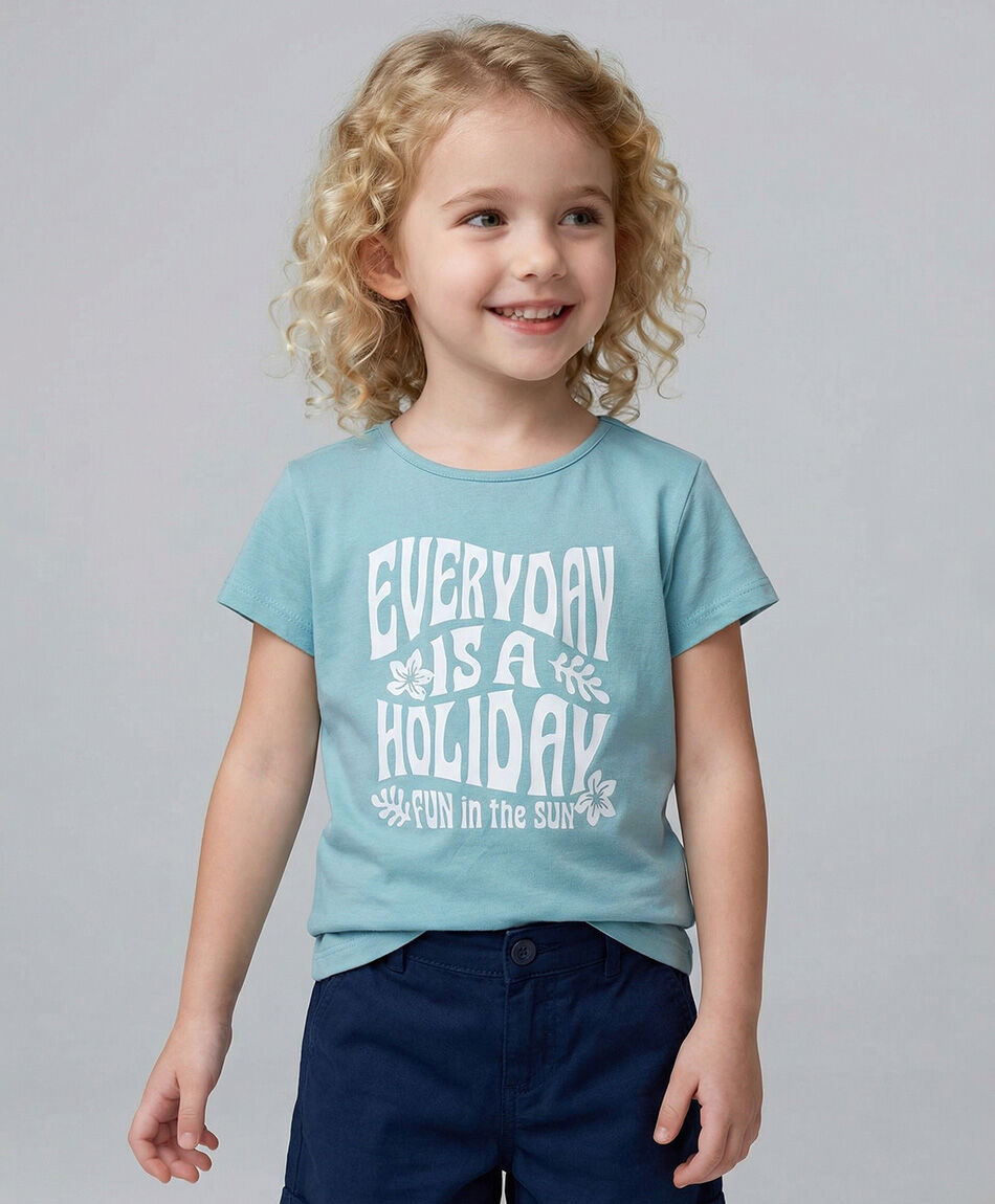 Remera ni&ntilde;a holiday