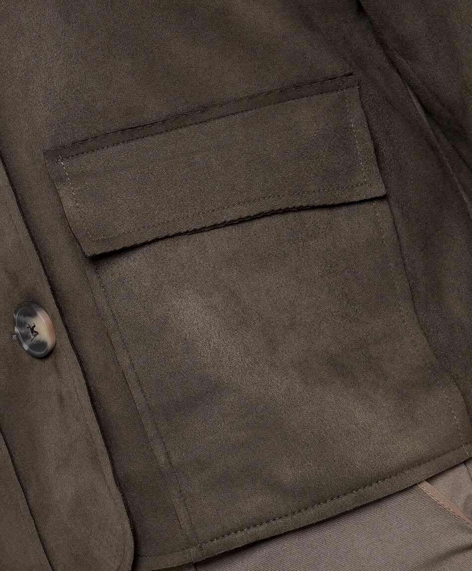 Campera mujer bolsillos