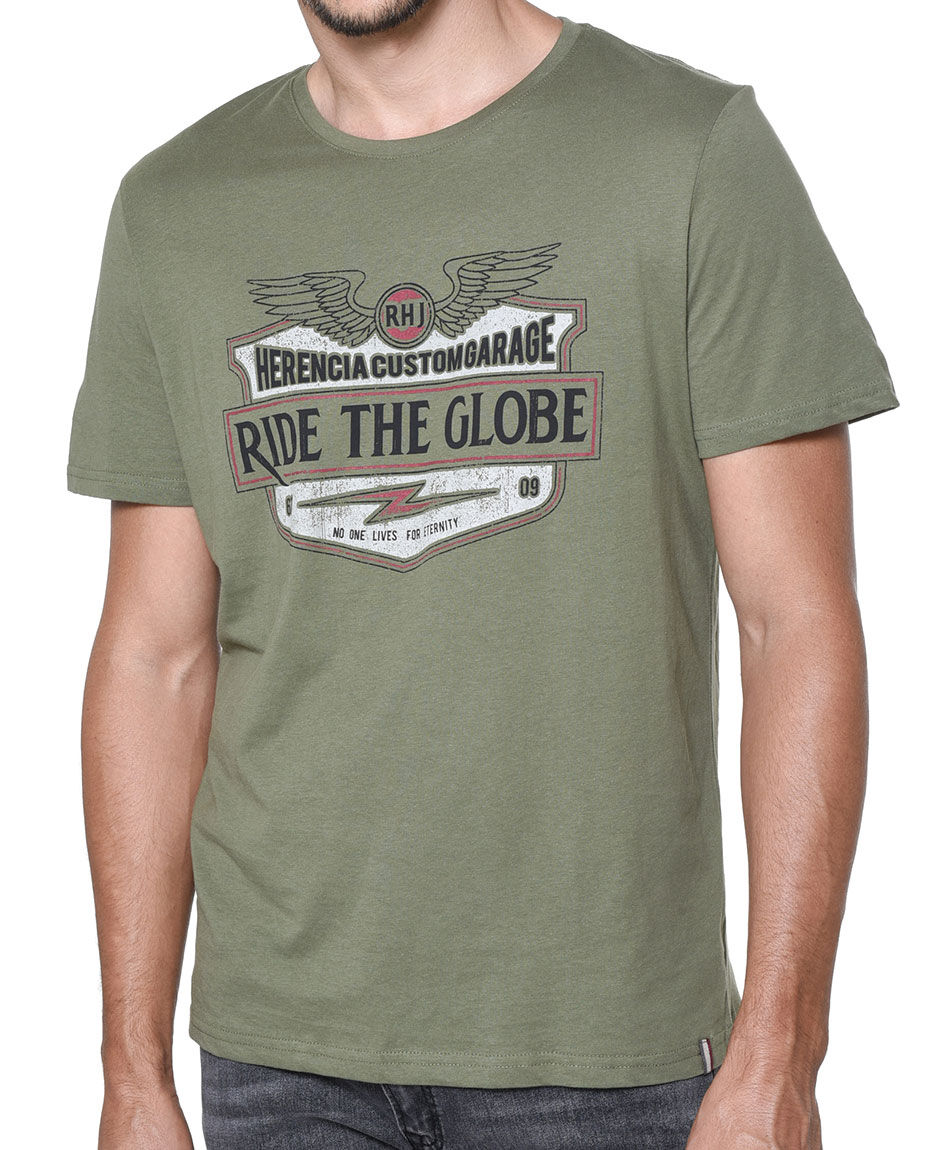Polera estampada