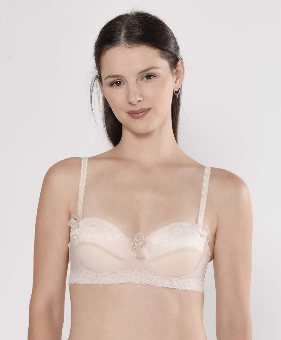 Corpi&ntilde;o mujer encaje mesh strapless