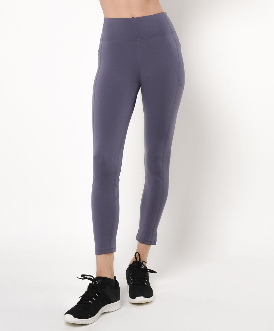 Calza mujer bolsillos pretina ancha