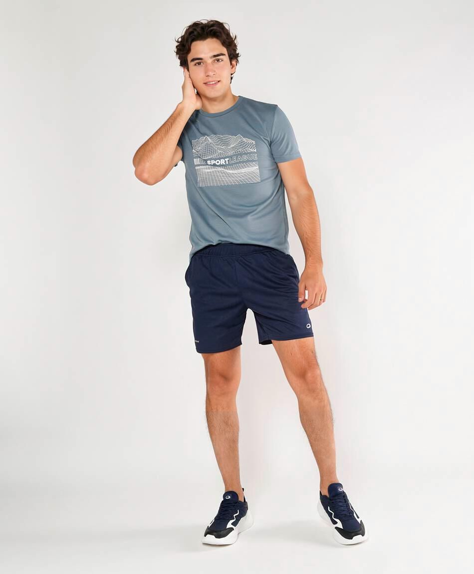 Short deportivo hombre tejido texturizado