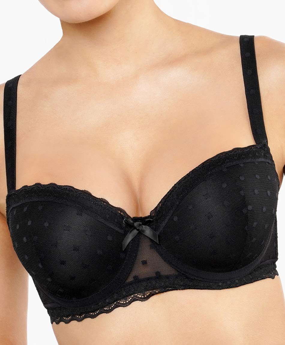 Corpi&ntilde;o mujer puntos mesh