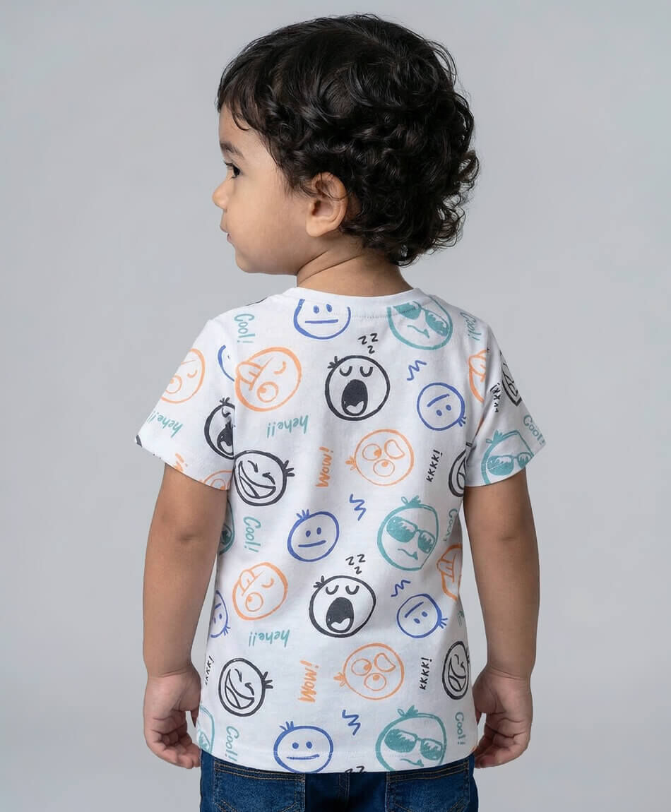 Remera beb&eacute; caritas