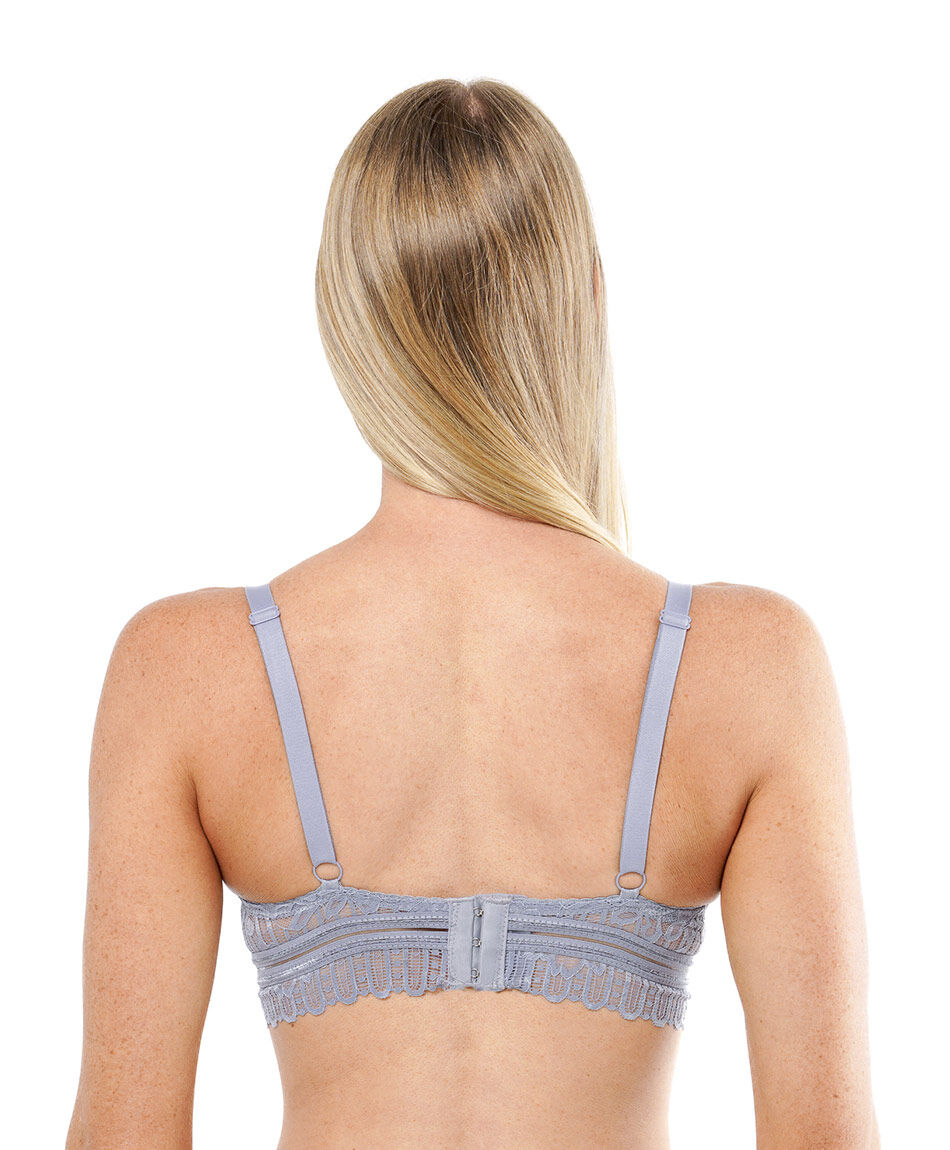 Corpi&ntilde;o mujer push up encajes l&iacute;neas