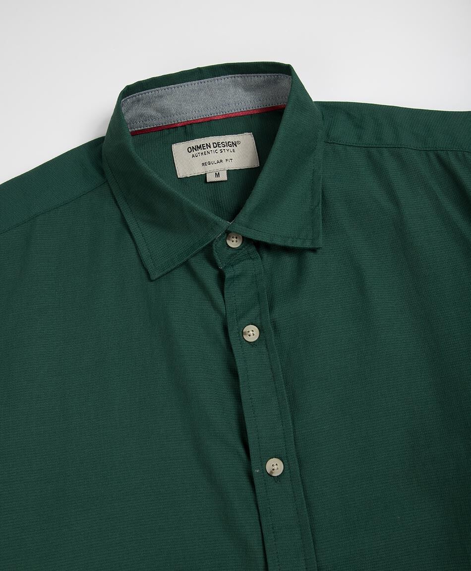 Camisa hombre manga larga soft