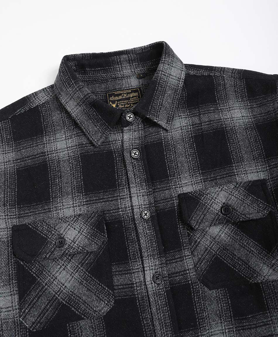 Campera hombre le&ntilde;adora franela escoses