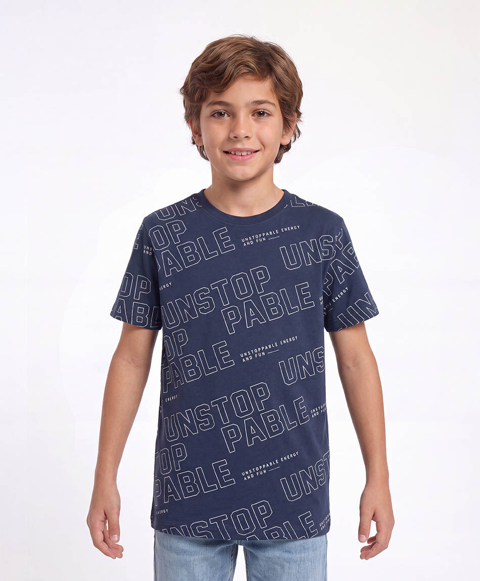 Remera nino unstoppable