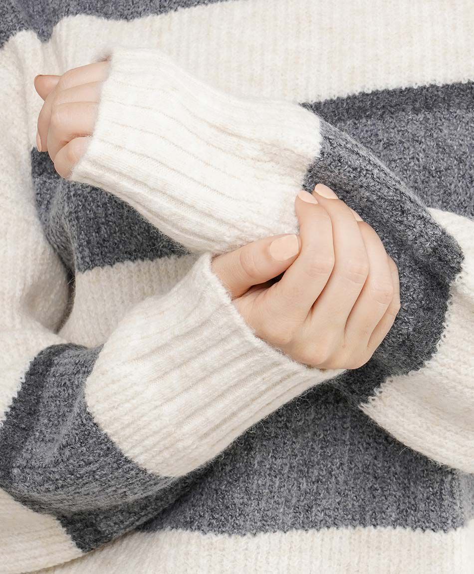 Sweater mujer list rayas