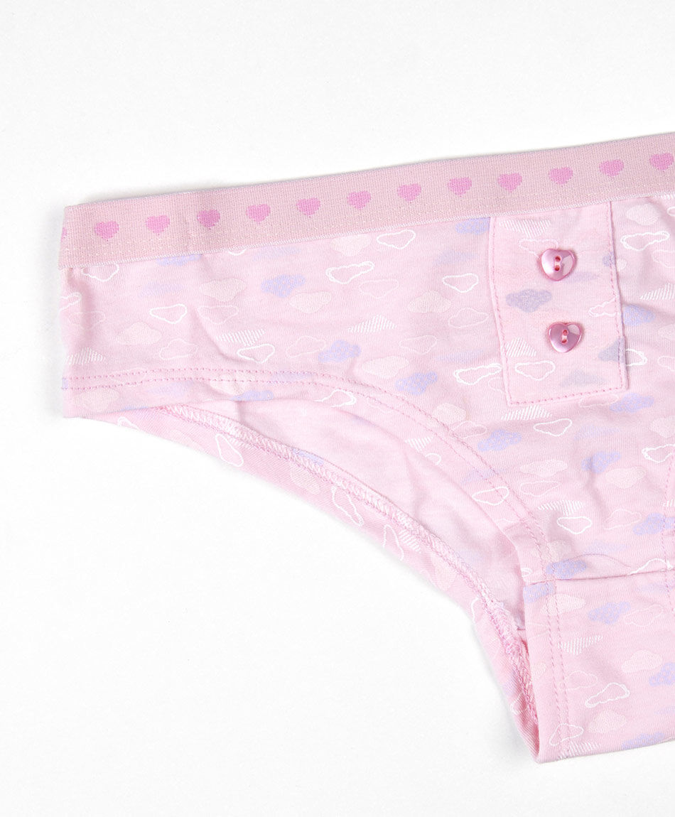 Pantaleta mujer estampada