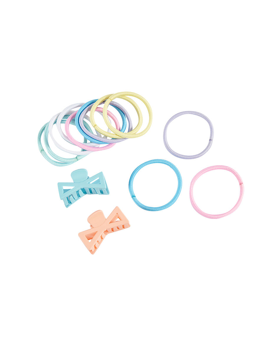 Set colet + pinches infantil colores