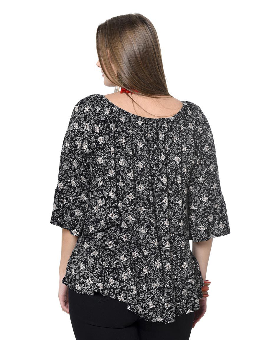 Polera estampada
