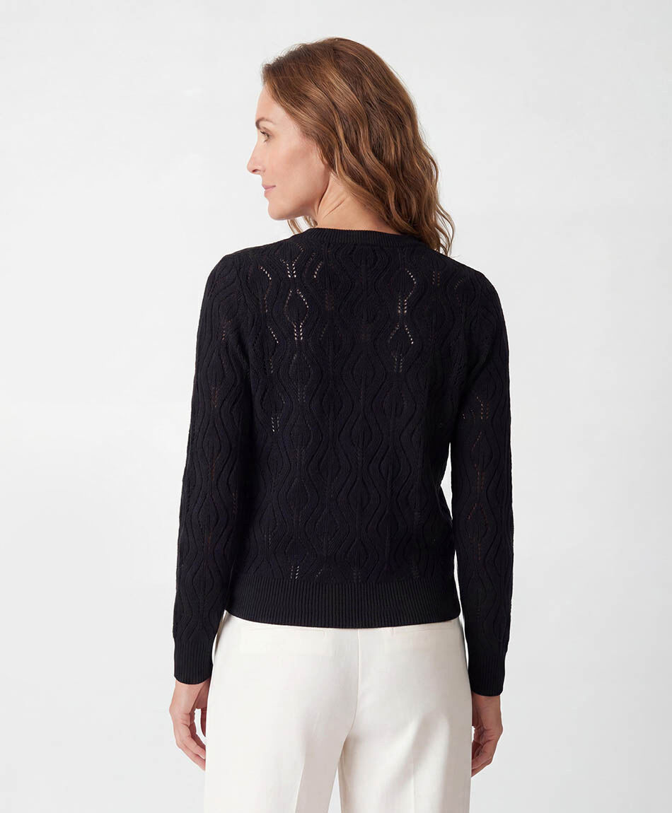 Cardigan mujer calado