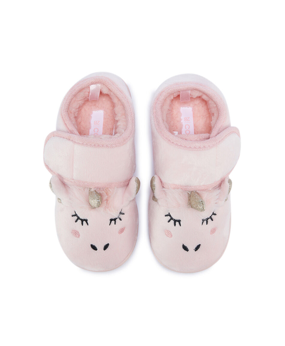 Pantufla infantil (24 a 29) unicornio