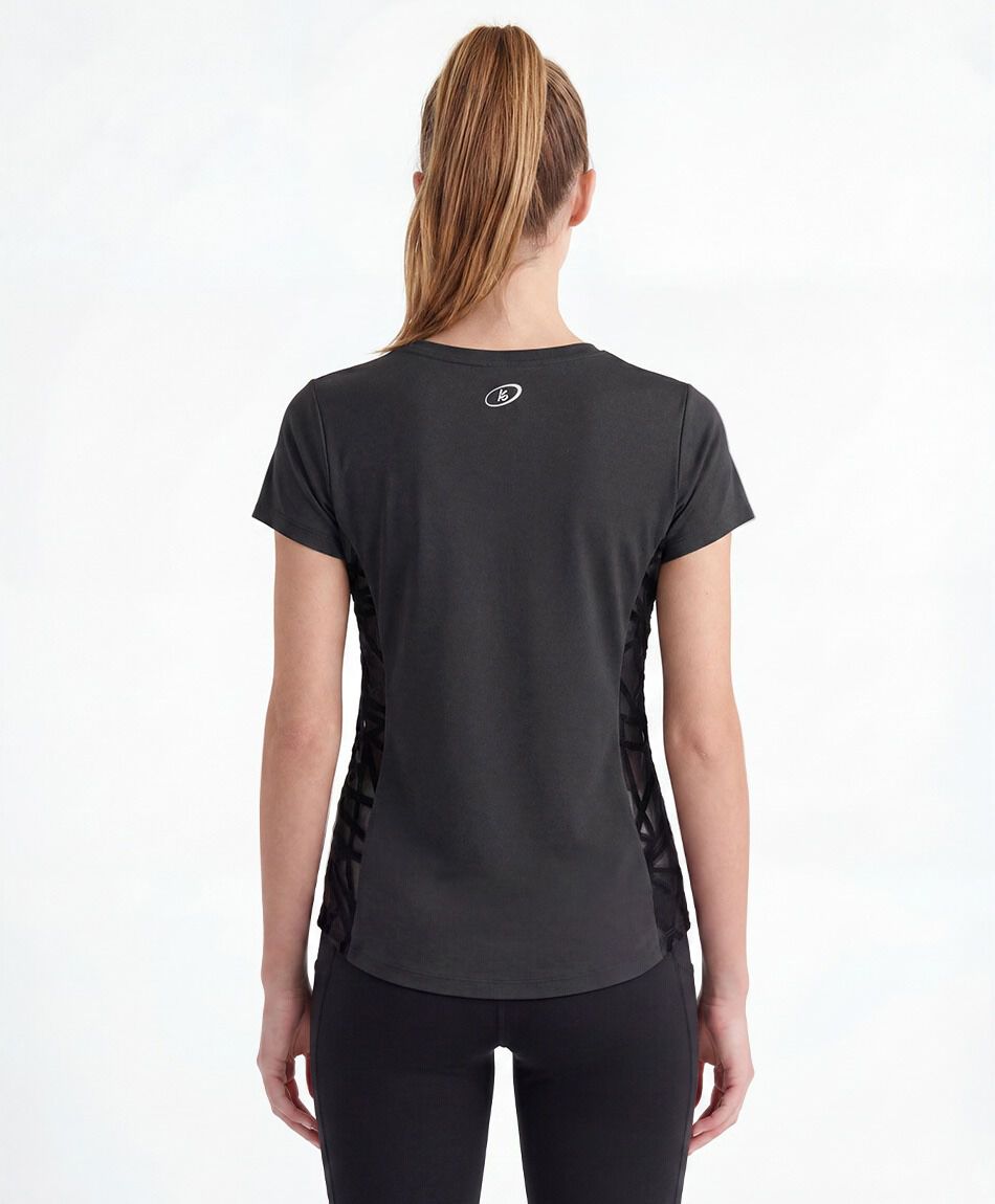 Remera deportiva mujer malla