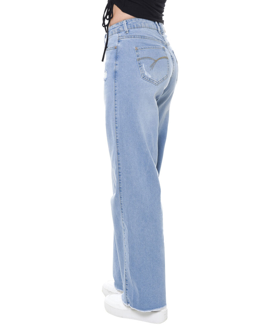 Jeans mujer wide leg