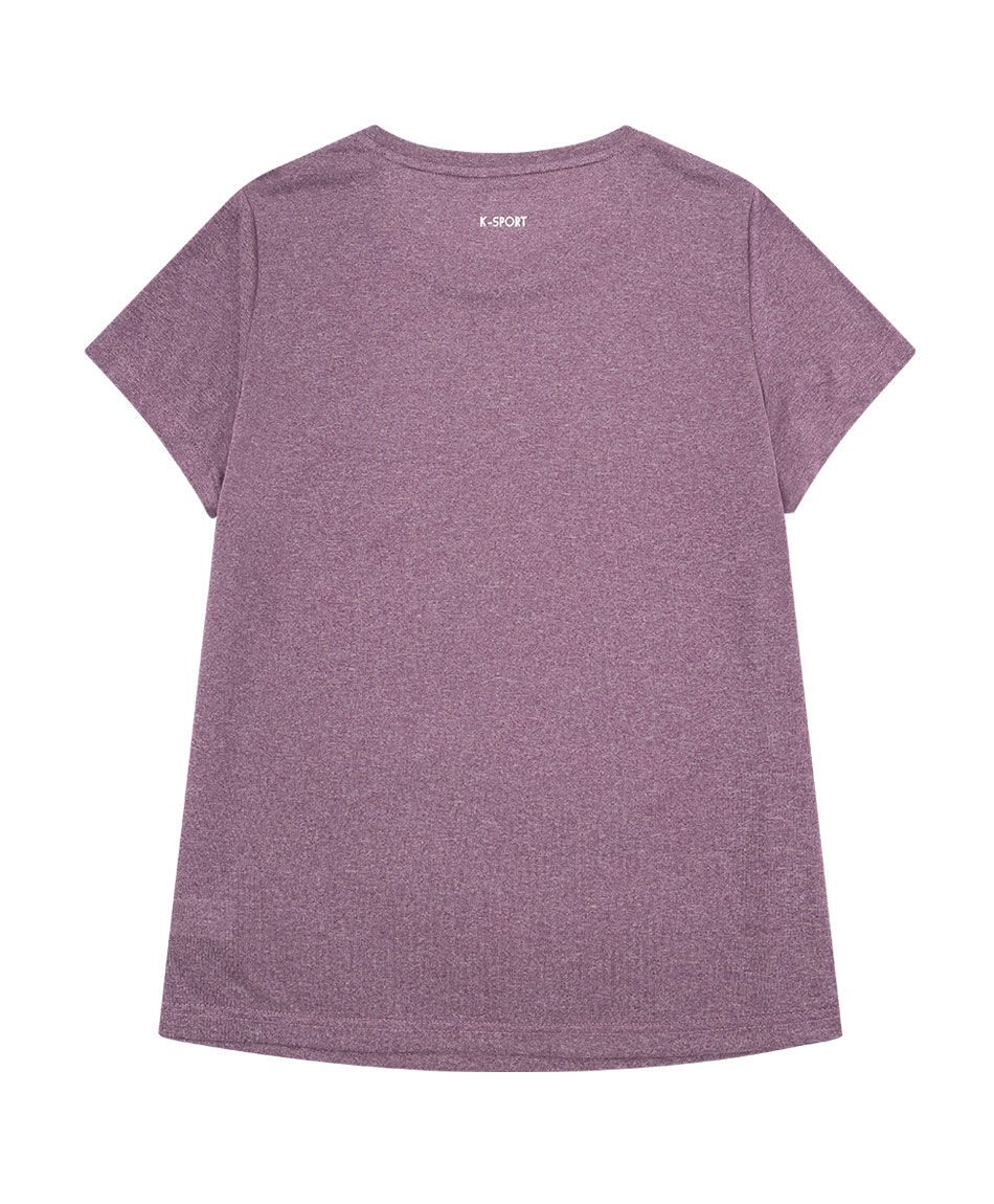 Remera deportiva mujer belive morado