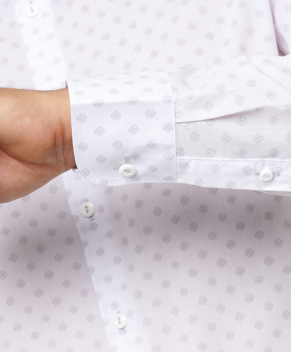 Camisa hombre formal dise&ntilde;o estampado