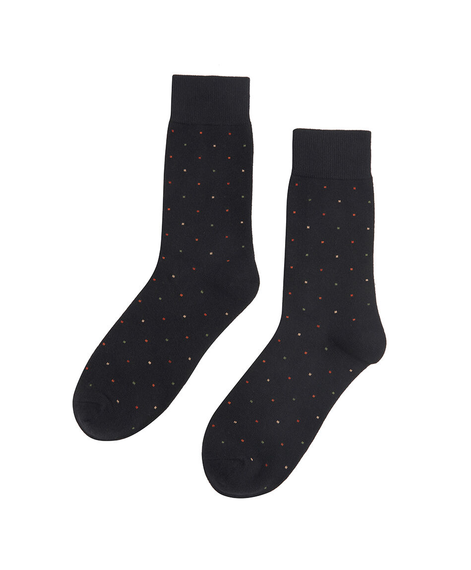 Pack 2 medias hombre rombos tricolor