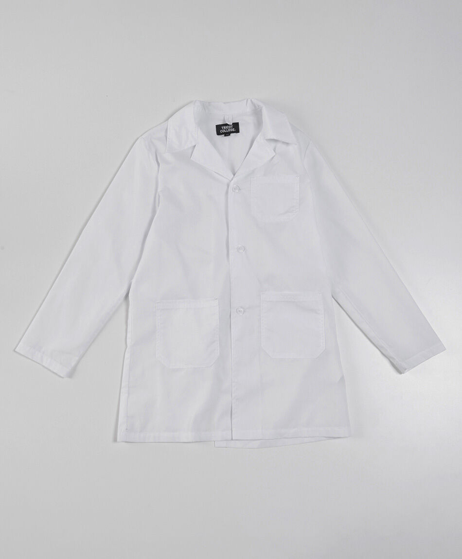 Delantal escolar blanco