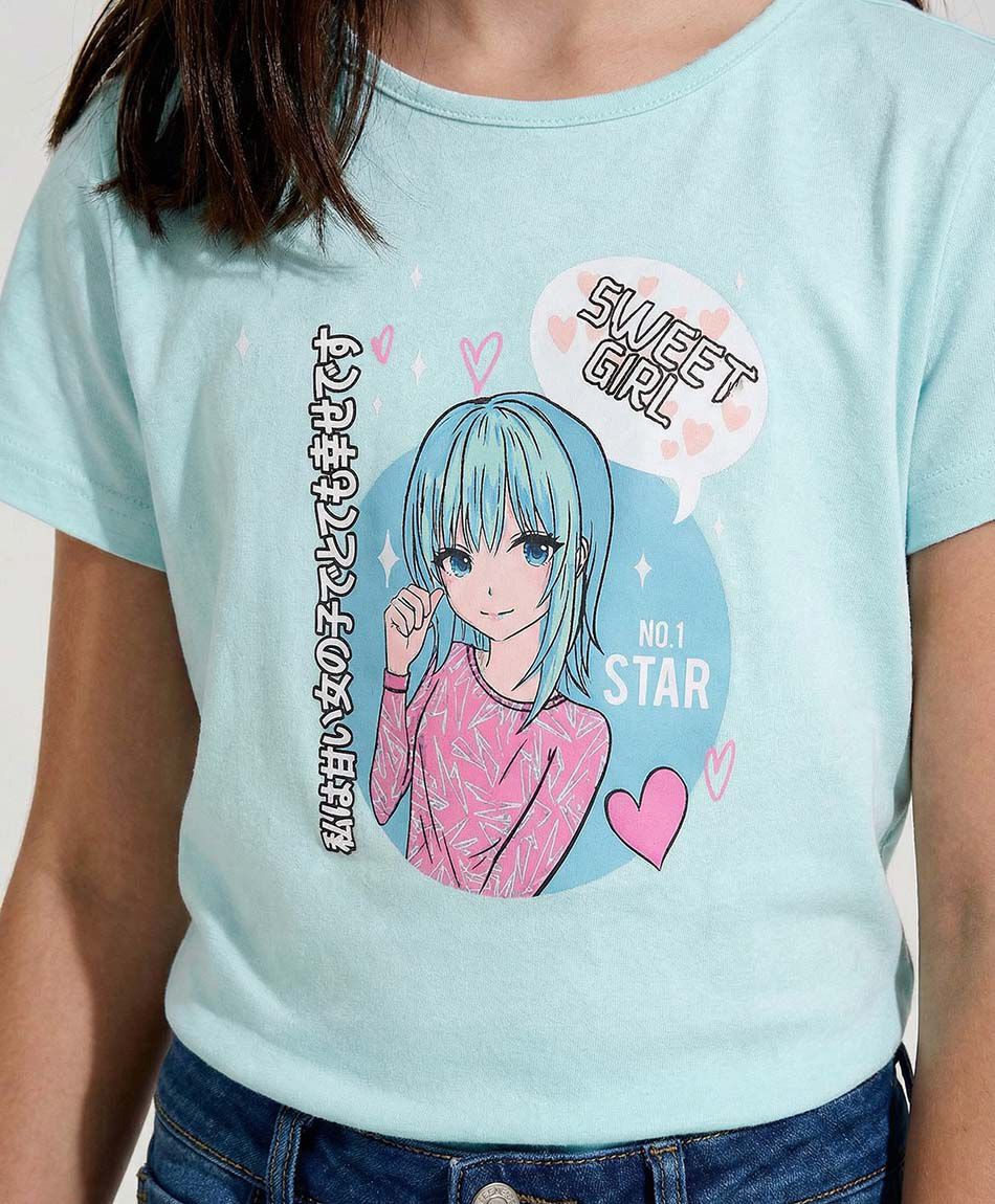 Remera ni&ntilde;a dibujo