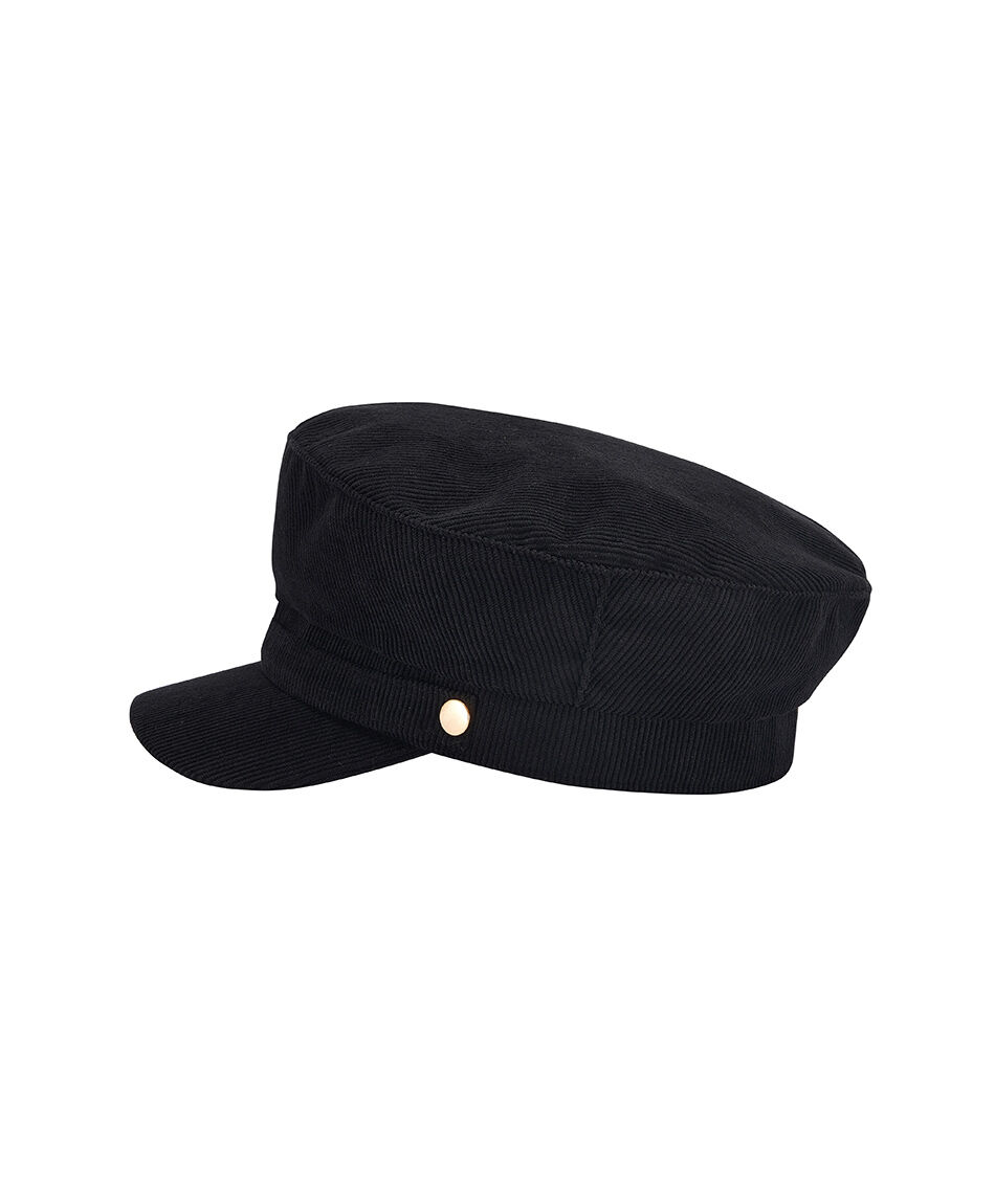 Boina mujer dise&ntilde;o cotel&eacute; negro